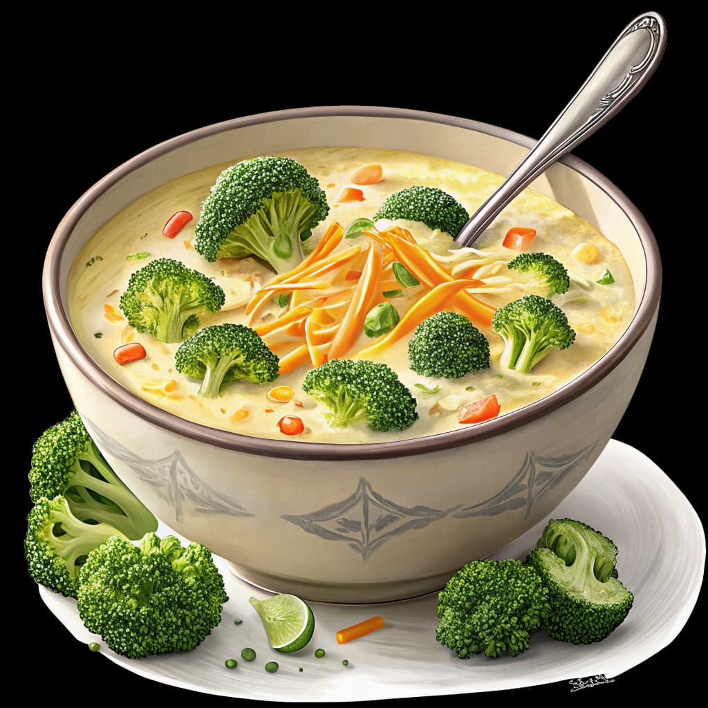 broccoli and cheddar soup