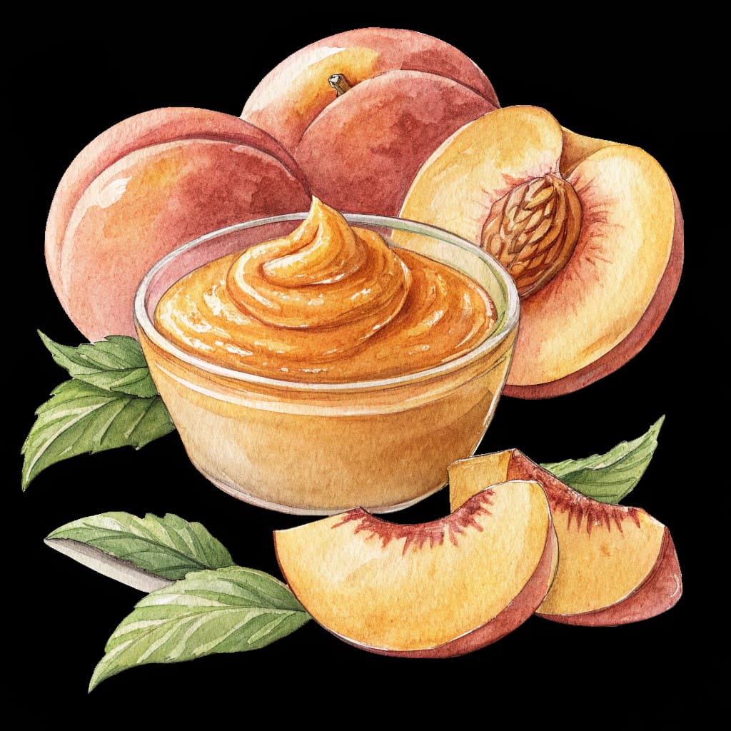 peach purée