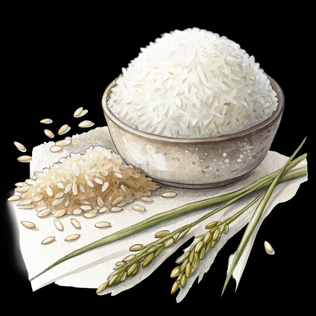 white rice