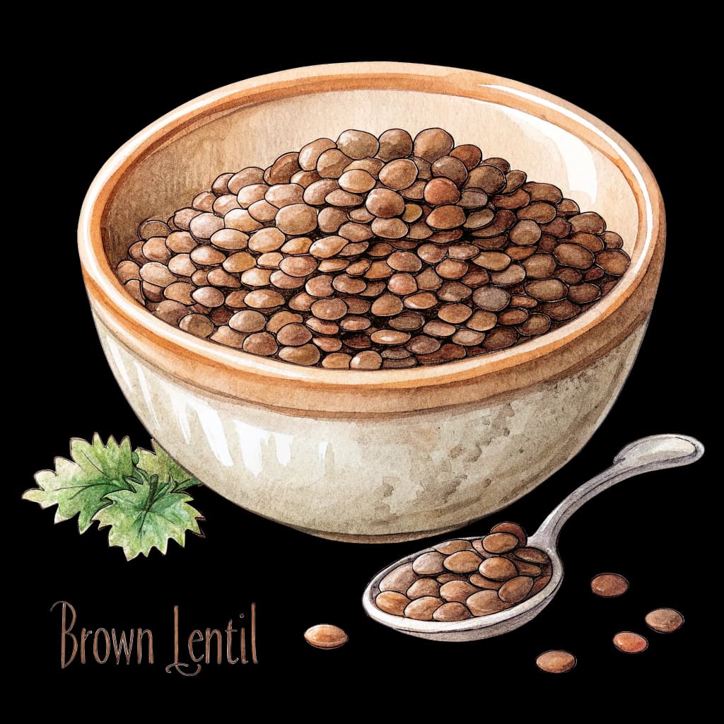 brown lentil
