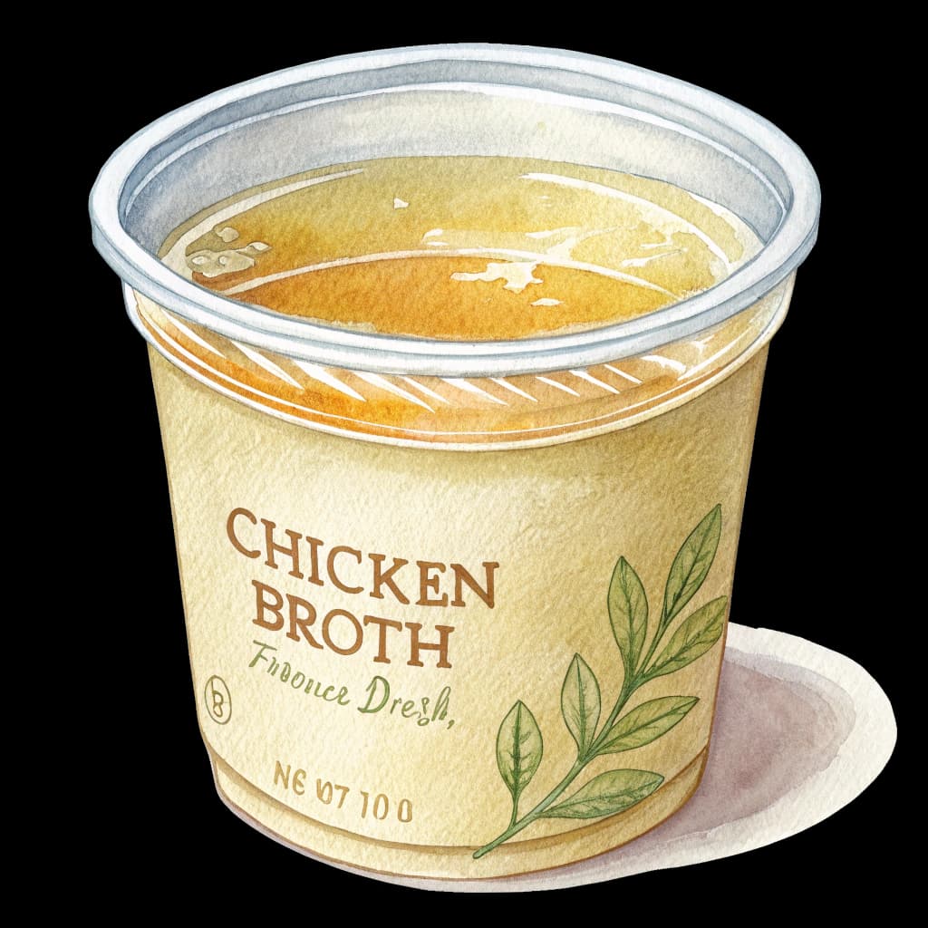 chicken broth